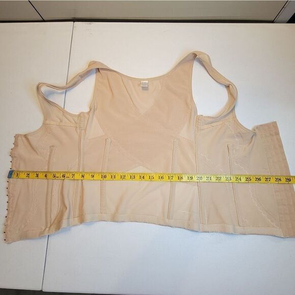 Nude/ Tan Underbust Shapewear with Front Closure Plus Size 2X - Picture 14 of 16